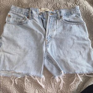 Levi’s high waisted shorts